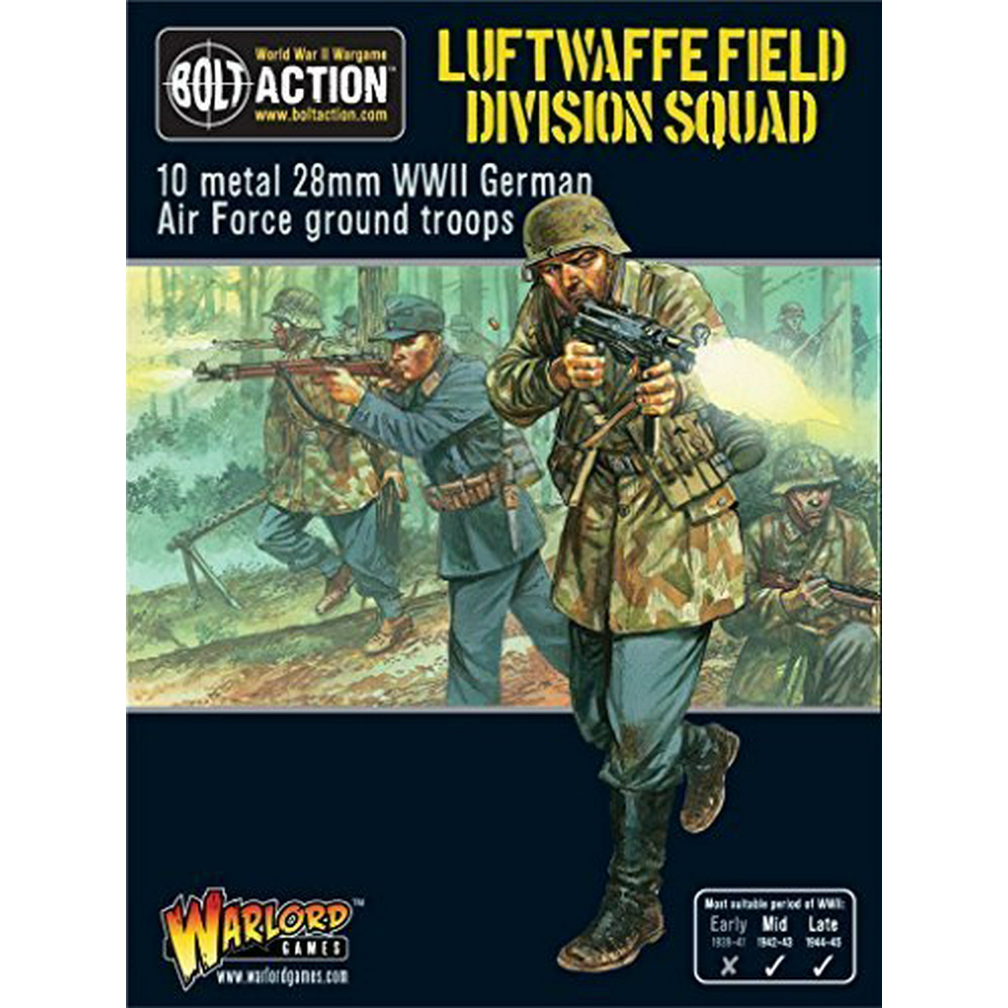 Luftwaffe Field Divison Squad Bolt Action Nr21 Warlord Games 